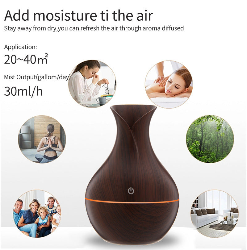 Ultrasonic Air Humidifier & Mist Maker