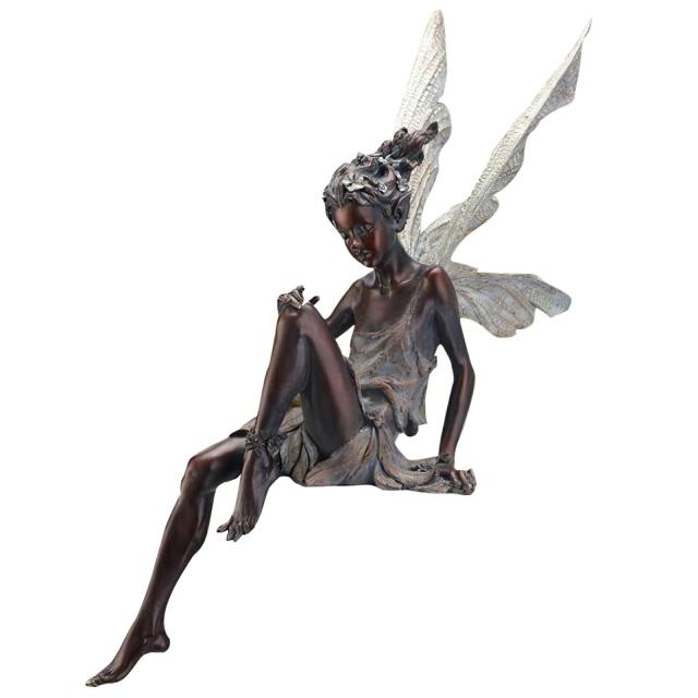 Sitting Fairy Statue