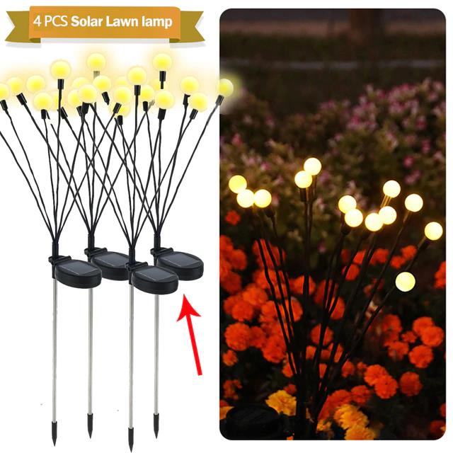 Solar LED Light Outdoor Garden Decoration Landscape