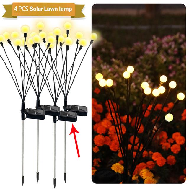 Solar LED Light Outdoor Garden Decoration Landscape