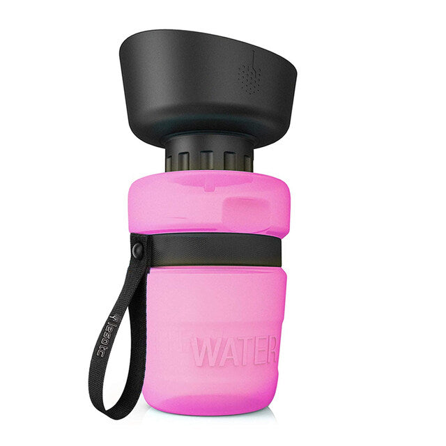 Foldable Cap Outdoor Dog Water Bottle