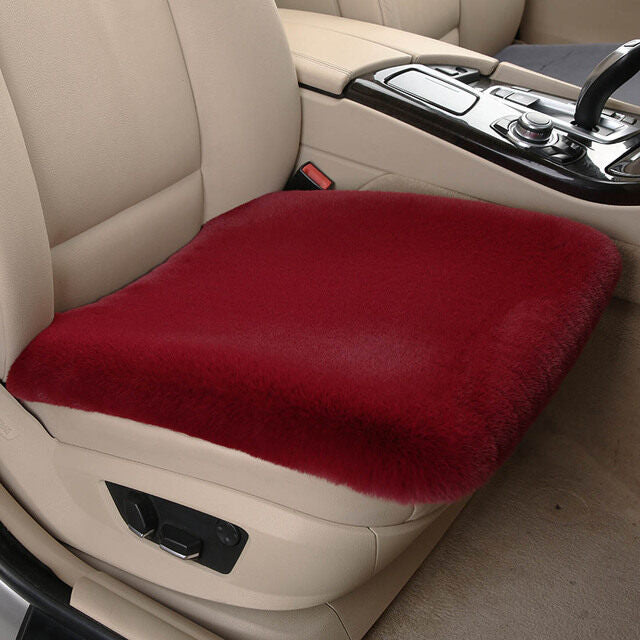 Plush Car Seat Cushion