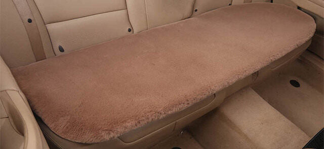 Plush Car Seat Cushion