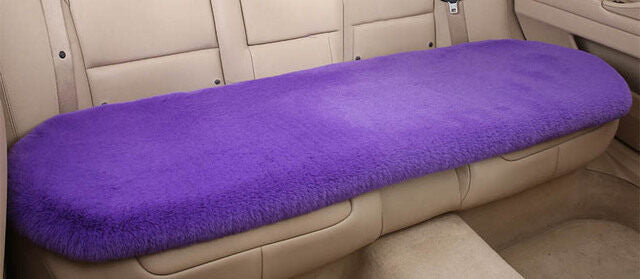 Plush Car Seat Cushion