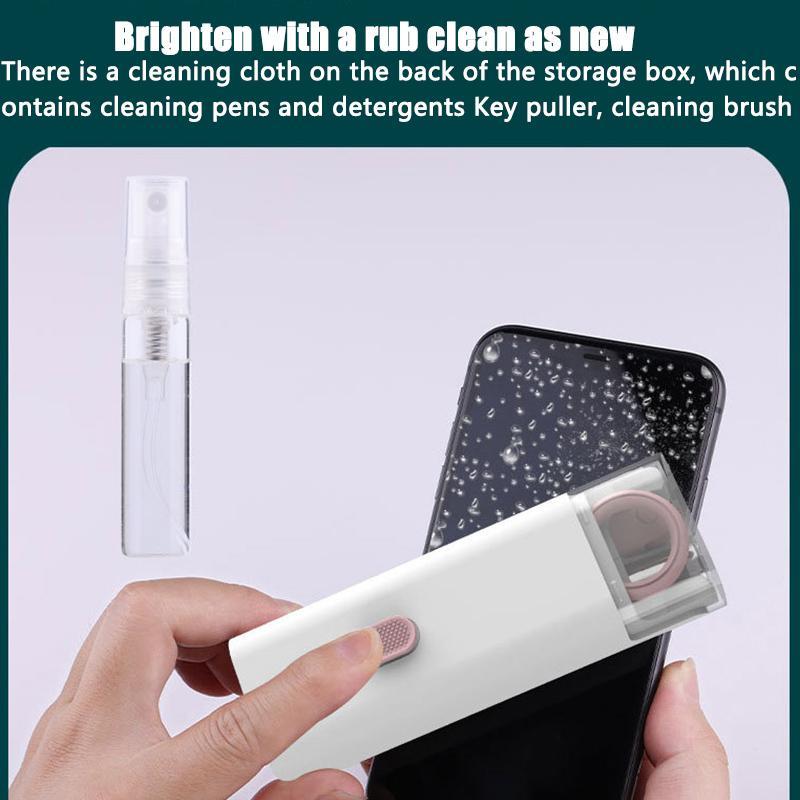 7-in-1 Bluetooth-compatible Headset Cleaning Pen Portable Earbuds Cleaner Kit