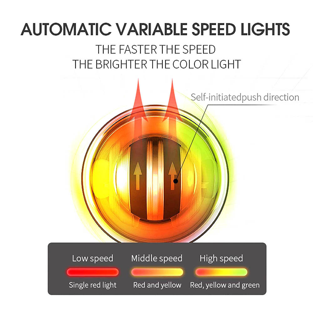 LED Gyroscopic Forearm & Grip Trainer