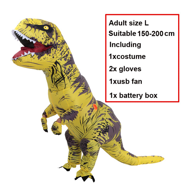 T-Rex Inflatable Adult Costume