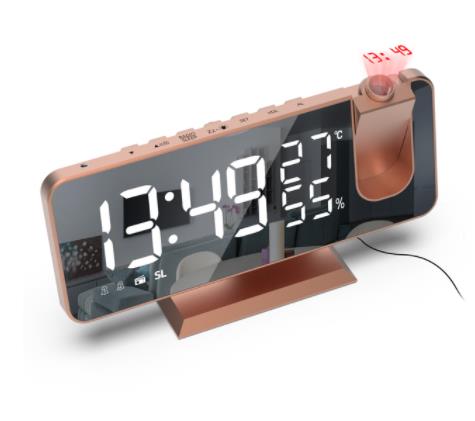 FM Radio LED Digital Smart Alarm Clocks USB