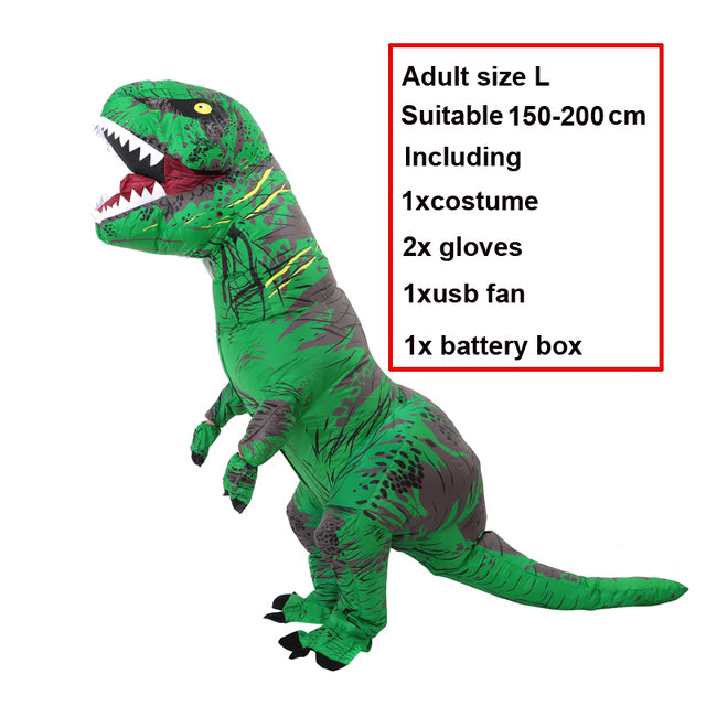 T-Rex Inflatable Adult Costume