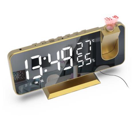 FM Radio LED Digital Smart Alarm Clocks USB