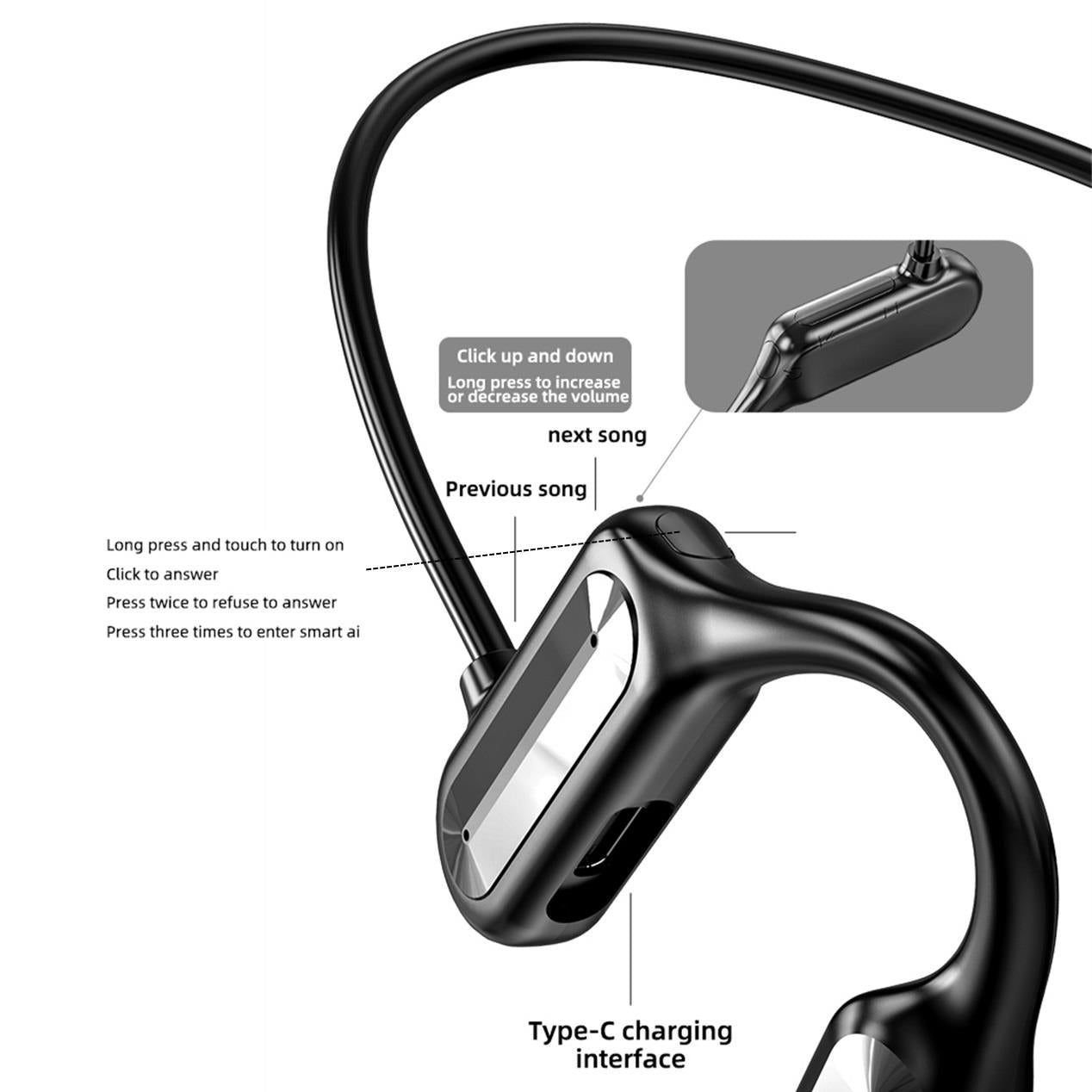 Bone Conduction Headphones