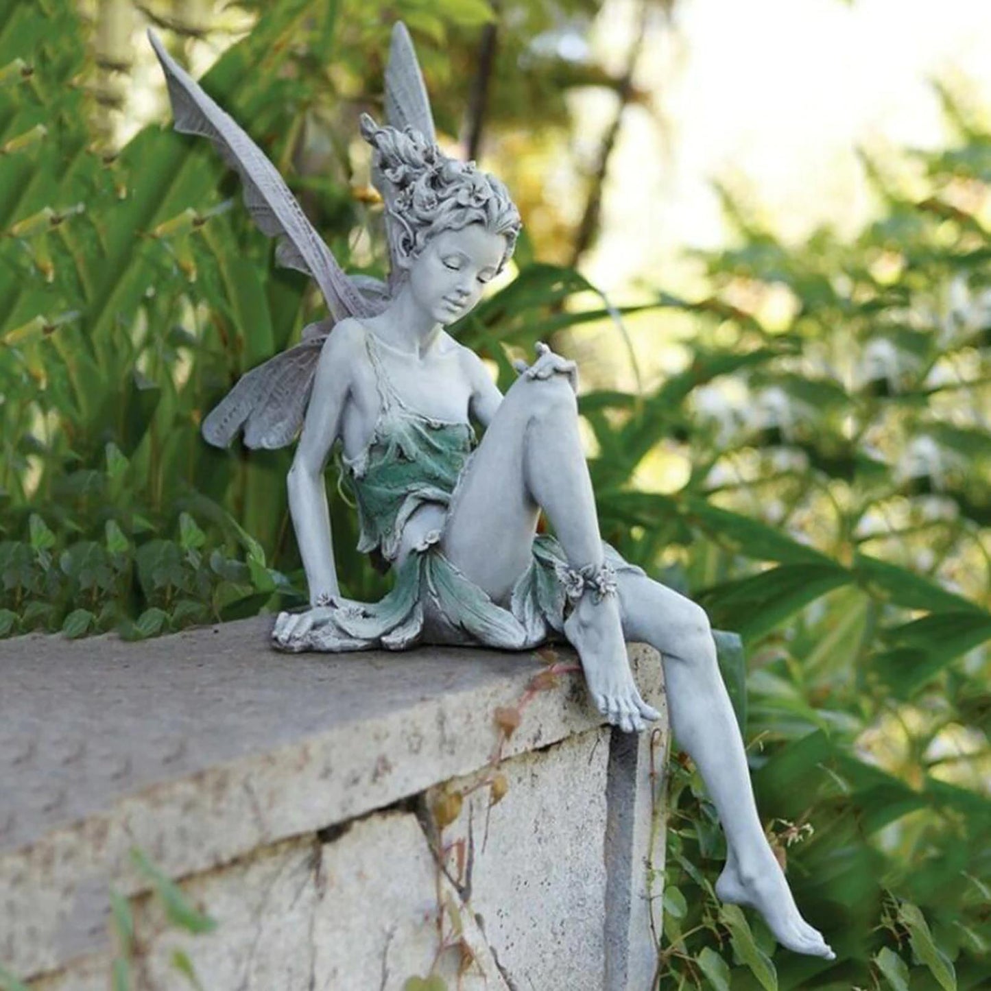 Sitting Fairy Statue