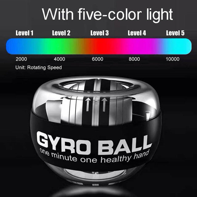 LED Gyroscopic Forearm & Grip Trainer