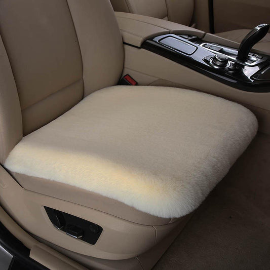 Plush Car Seat Cushion