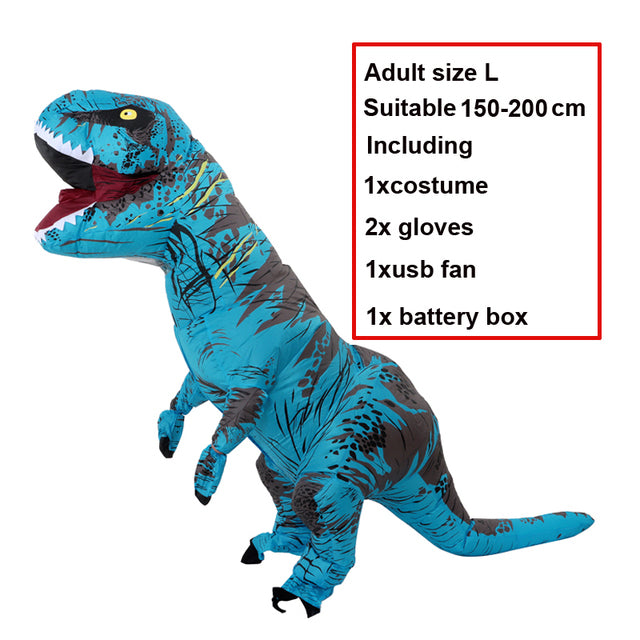 T-Rex Inflatable Adult Costume