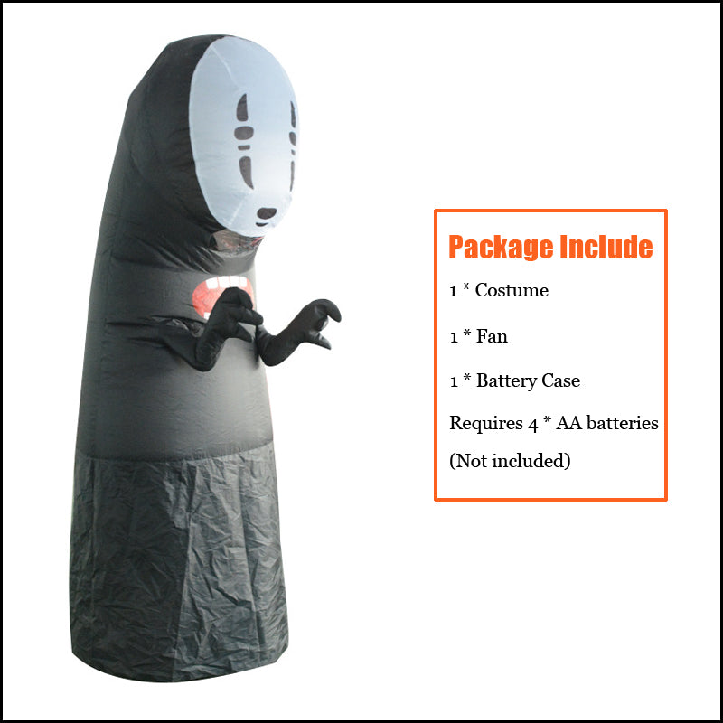 No Face Inflatable Adult Halloween & Cosplay Costume