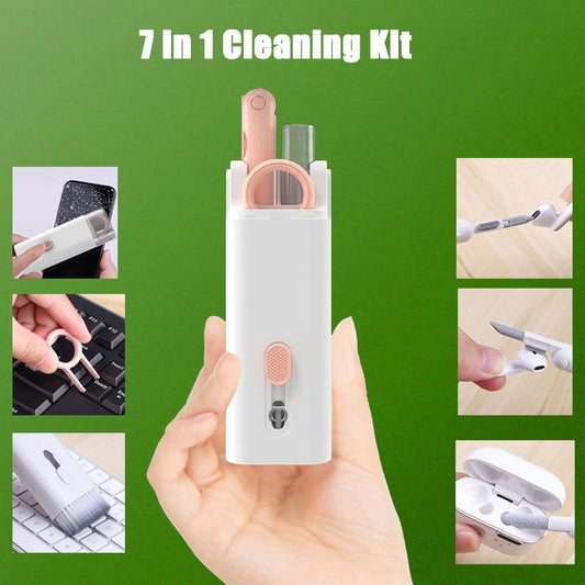 7-in-1 Bluetooth-compatible Headset Cleaning Pen Portable Earbuds Cleaner Kit