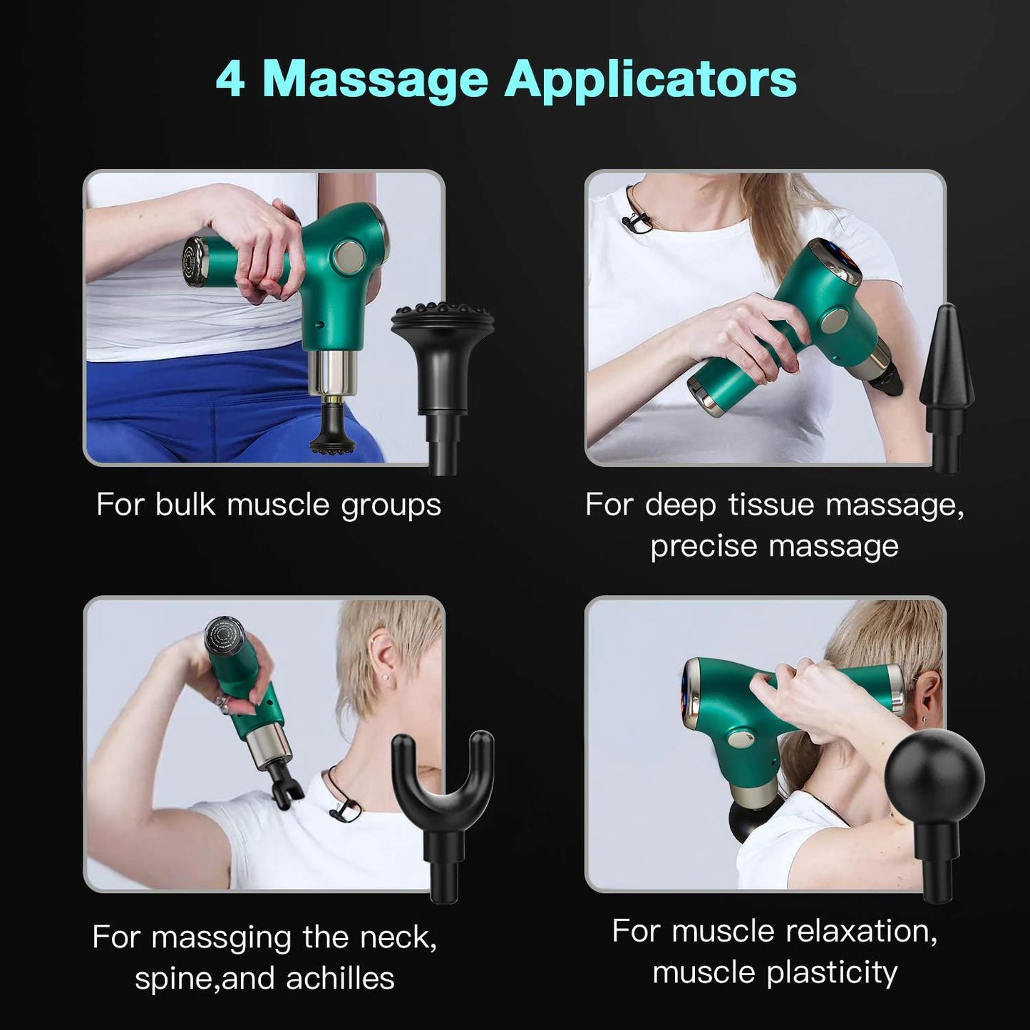 LCD Electric Massage Gun